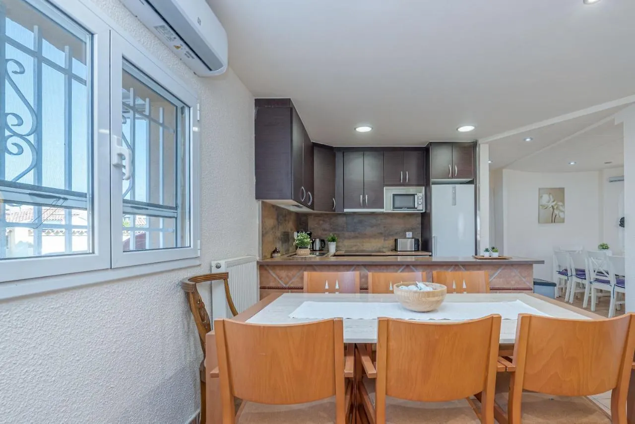 Goldhome - Carlit - Casa 9 Habitaciones, Piscina Privada, Sala De Juegos Эмпуриабрава